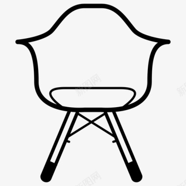 坐椅家具图标图标