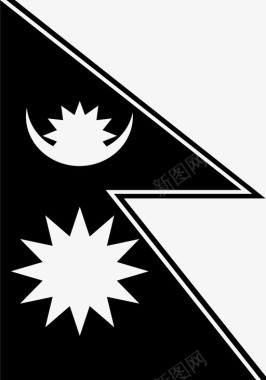 尼泊尔国旗国家民族图标图标