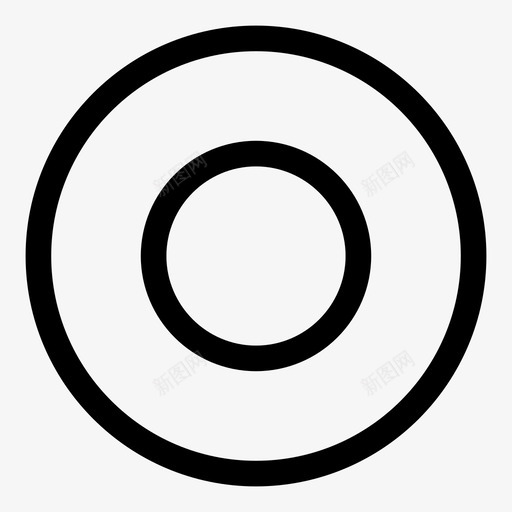 盘子圆形陶器图标svg_新图网 https://ixintu.com 圆形 盘子 目标 简单的卷曲图标 陶器 餐具