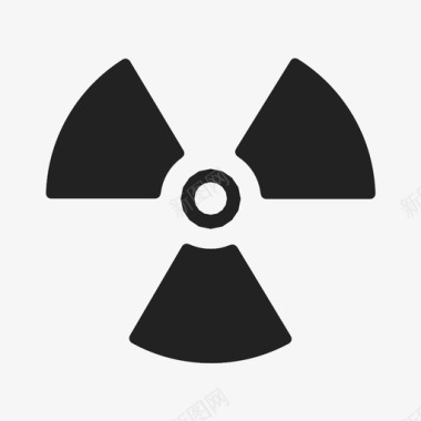放射性危险爆炸性图标图标