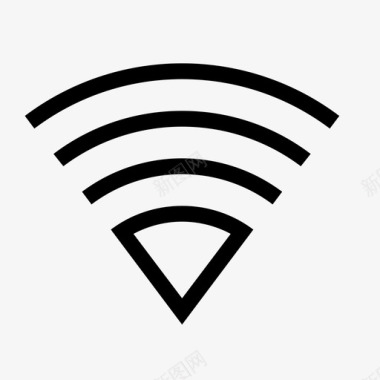 wifi网络空间互联网图标图标