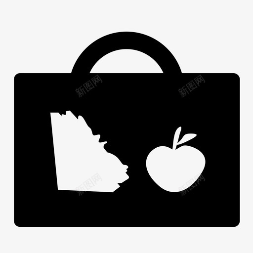 午餐盒回学校图标svg_新图网 https://ixintu.com 午餐盒 回学校