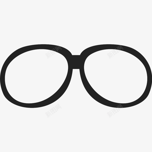 眼镜配件面部图标svg_新图网 https://ixintu.com 时尚 眼镜 规格 视觉 配件 面部
