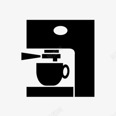 咖啡机意式浓缩咖啡机expresso图标图标