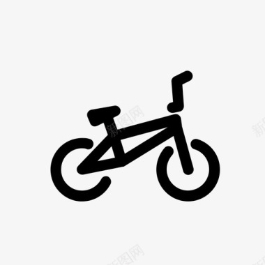 bmx自行车技巧交通图标图标
