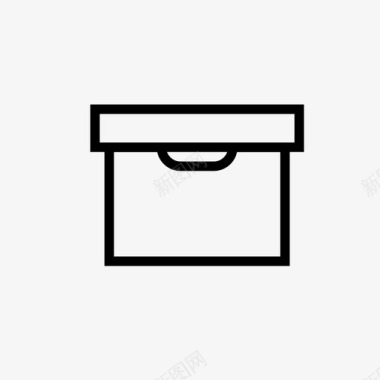 文件夹盒档案目录图标图标
