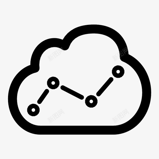 云信息图表气象图标svg_新图网 https://ixintu.com 云 信息图表 在线 报告 气象 统计 网络