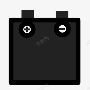 电池电池充电电池供电图标图标