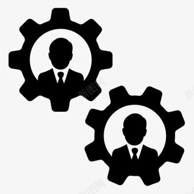 管理搜索引擎优化责任图标图标