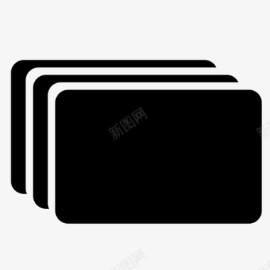信用卡刷卡支付图标图标