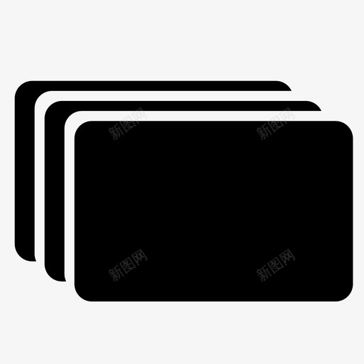 信用卡刷卡支付图标svg_新图网 https://ixintu.com 信用卡 借记卡 刷卡 支付 收费 网上购物 金融