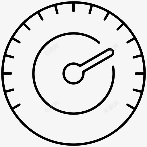 刻度盘速度旋转图标svg_新图网 https://ixintu.com 仪表 刻度盘 加速 旋转 旋钮 测量 移动 线图标 罗盘 速度 里程表