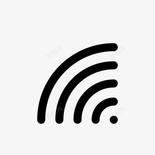 信号音频压缩图标svg_新图网 https://ixintu.com ui waves wifi 互联网 信号 压缩 声音 导航 音频