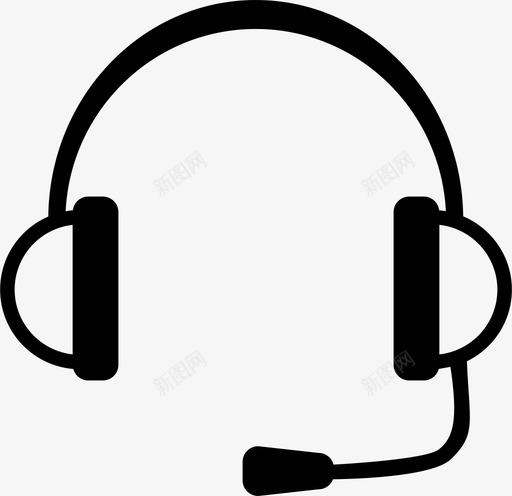 呼叫中心客户服务耳机图标svg_新图网 https://ixintu.com 业务和演示 兼职 呼叫中心 外包 客户代表 客户服务 客户资源 帮助 演示 耳机