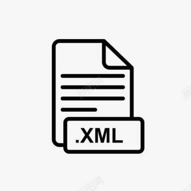 xml文件文件类型系统文件图标图标