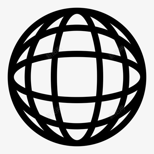 地球地图集行星图标svg_新图网 https://ixintu.com 世界 地图集 地球 球体 行星