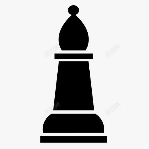 主教棋盘游戏国际象棋图标svg_新图网 https://ixintu.com 主教 国王 国际象棋 当兵 棋子 棋盘游戏 王后 西洋棋 车 骑士