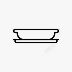面食汤碗汤碗面食搅拌机图标高清图片