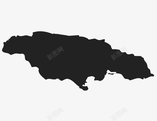 牙买加旅游地点图标svg_新图网 https://ixintu.com 位置 地图 地点 地理位置 旅游 牙买加 牙买加地图 目的地