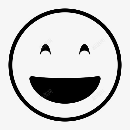 笑取笑笑脸图标svg_新图网 https://ixintu.com 取笑 幽默 张嘴 搞笑 笑 笑脸 笑话 表情