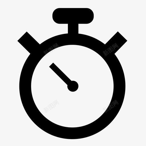 计时器秒分图标svg_新图网 https://ixintu.com 分 小时 时钟 秒 计时器 闹钟