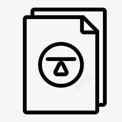 负债表资产负债表会计账目图标高清图片
