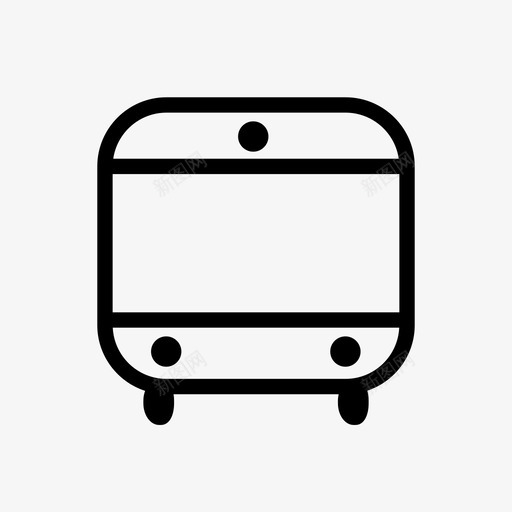 公共汽车旅行运输图标svg_新图网 https://ixintu.com 乘坐 公共汽车 旅行 汽车 穿梭 运输