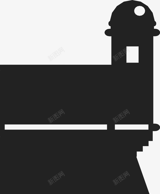 圣马科斯城堡图标svg_新图网 https://ixintu.com 圣马科斯城堡