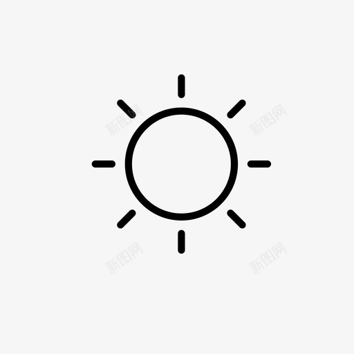 光暖阳光图标svg_新图网 https://ixintu.com 亮度 光 太阳能 暖 最终设置 流明 照明 科学 阳光
