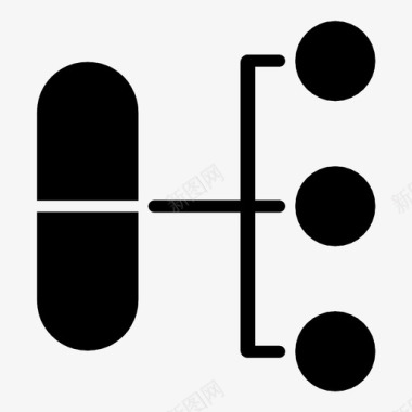 药片止痛药药剂学图标图标