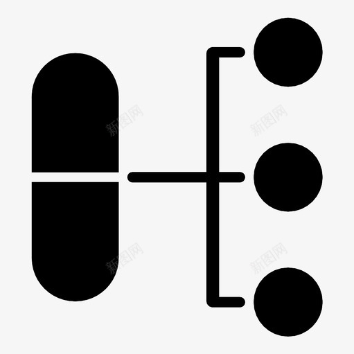 药片止痛药药剂学图标svg_新图网 https://ixintu.com 处方药 止痛药 药剂学 药片 项目