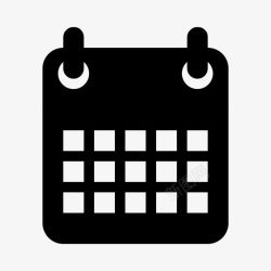 月工作总结模板日历时间日程表图标高清图片