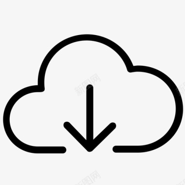 云传输技术图标图标
