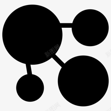 分子科学-固体图标图标