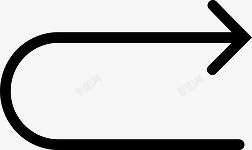 经典箭头重定向右图标箭头svg_新图网 https://ixintu.com 箭头 经典箭头重定向右图标