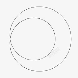 麦比乌斯环莫比乌斯条环无限环图标高清图片