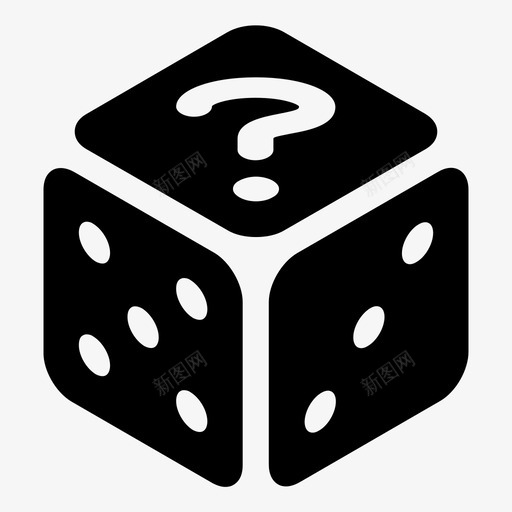 机会掷骰子运气图标svg_新图网 https://ixintu.com 掷骰子 机会 概率 赌博 赢 运气