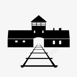 奥斯威辛奥斯威辛集中营集中营比克瑙图标高清图片