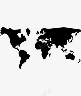 世界地图地图集地图学图标图标