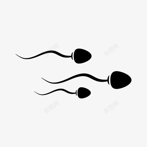精子胚珠卵子图标svg_新图网 https://ixintu.com 卵子 怀孕 性别 男性 种族 精子 胚珠 获胜者