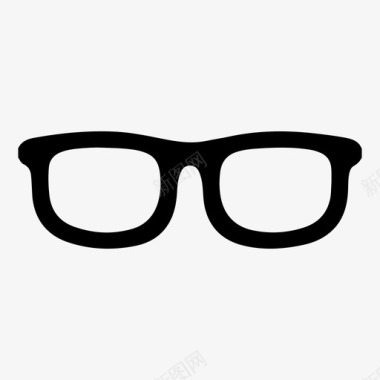 眼镜阅读处方图标图标