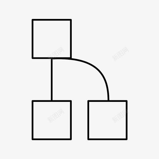 流程图信息图报表图标svg_新图网 https://ixintu.com 信息图 报表 正方形 流程图 统计 趋势