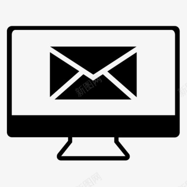 电子邮件接收在线图标图标