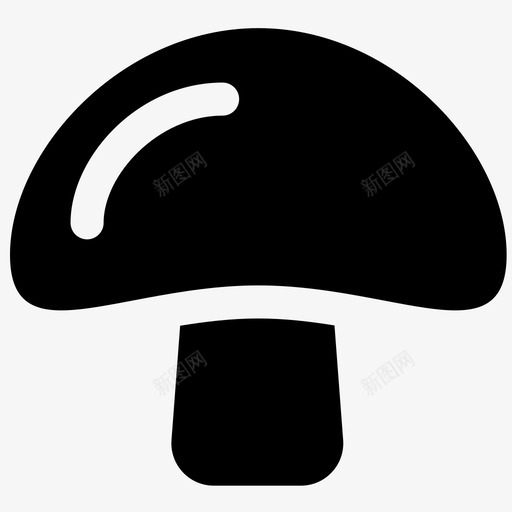 蘑菇cepe健康食品图标svg_新图网 https://ixintu.com cepe 健康食品 午餐套餐 木耳 漏斗 菌类 蔬菜 蘑菇
