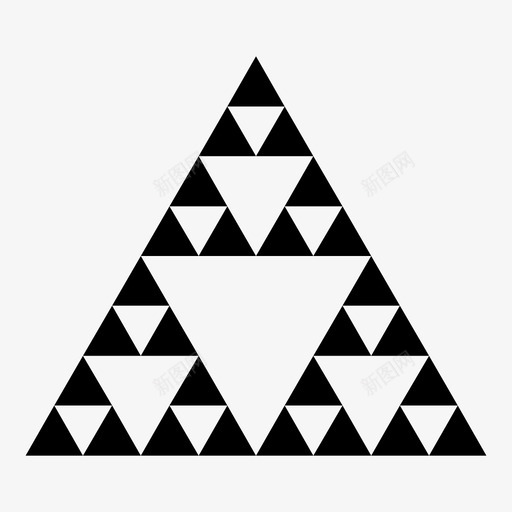 分形轨迹尺度不变性图标svg_新图网 https://ixintu.com sierpinski垫片 分形 图案 图表 复形 尺度不变性 数学方程 曼德尔布罗特集 轨迹 金字塔