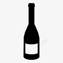 红酒起泡酒葡萄酒白葡萄酒烈酒图标高清图片