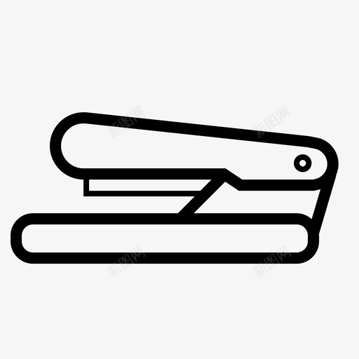 订书机办公用品其他图标30svg_新图网 https://ixintu.com 其他图标30 办公用品 订书机
