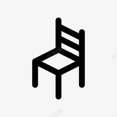 椅子家具地方图标图标