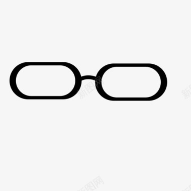 眼镜聪明看见图标图标