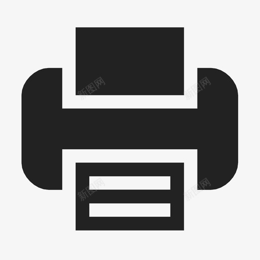 打印机硬件外围设备图标svg_新图网 https://ixintu.com 外围设备 打印机 硬件
